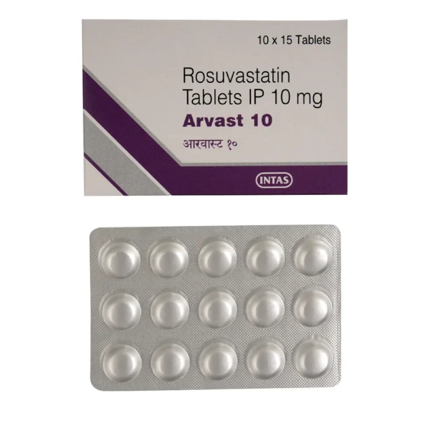 Arvast 10mg tab - Bioplus Clinic and Pharmacy